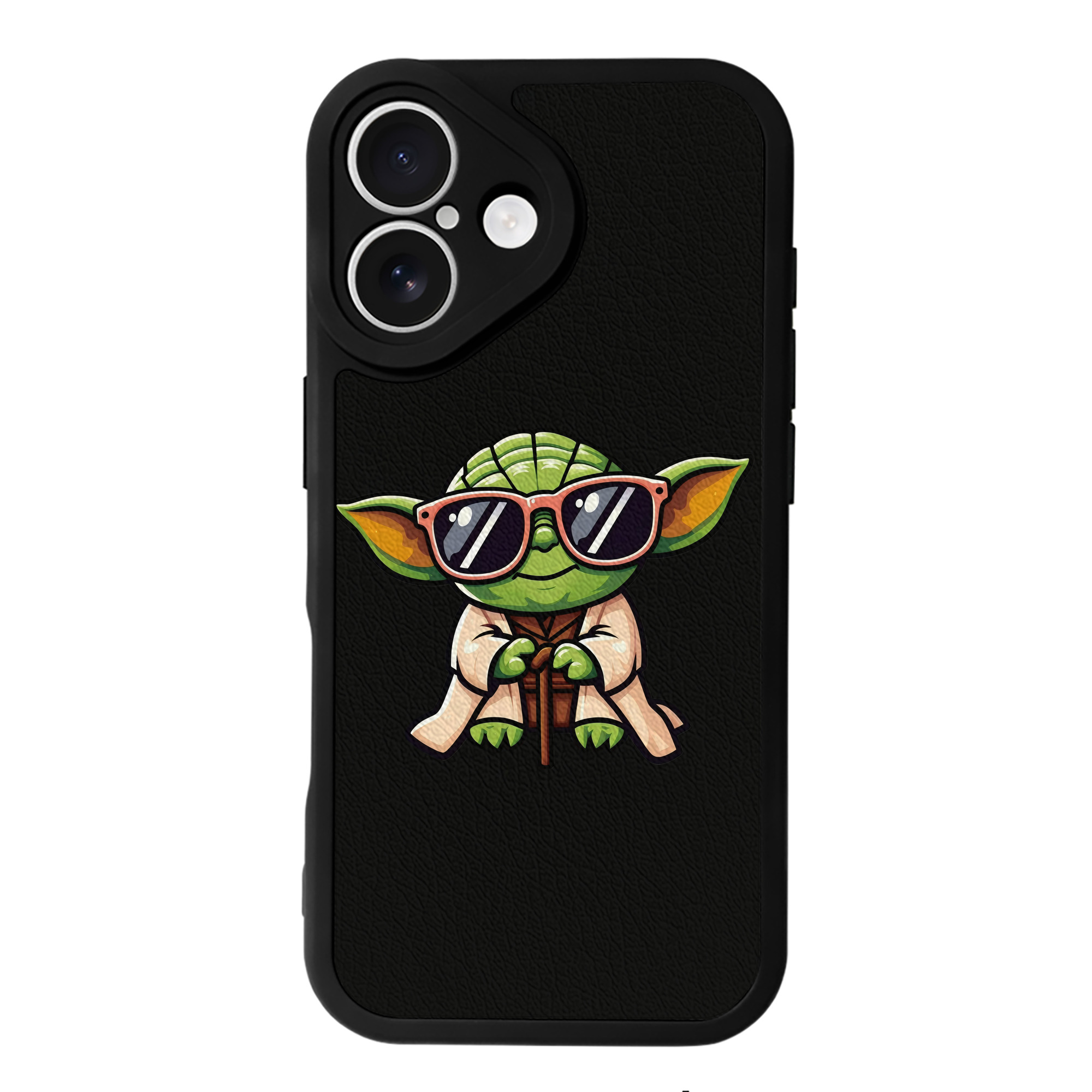 （画像用） スター・ウォーズ Star Wars 【iPhone 16シリーズ対応】シリコンスマホケース（レザー調） 材質：シリコン